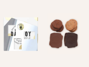 Plaisirs chocolatés fourreau