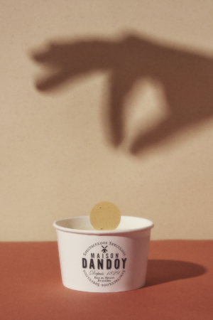Glace Pot Opercule Ombre Mains Maison Dandoy