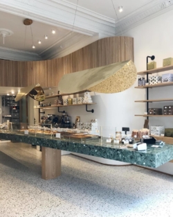 Interieur Boutique Anvers Maison Dandoy