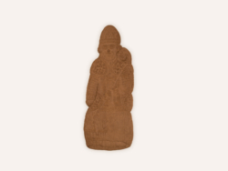 Saint Nicolas Speculoos Chocolat 65Cm Maison Dandoy